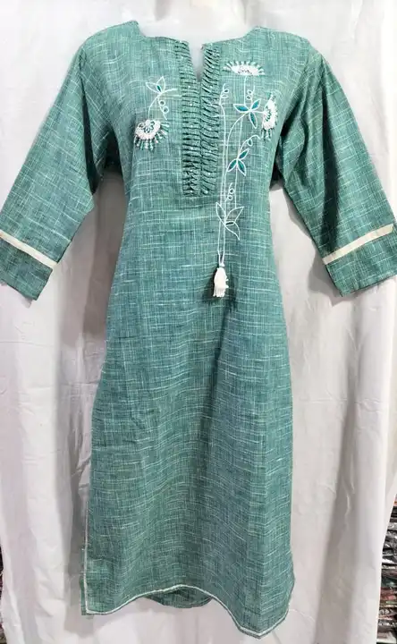 COTTON WORK KURTI uploaded by business on 10/5/2023