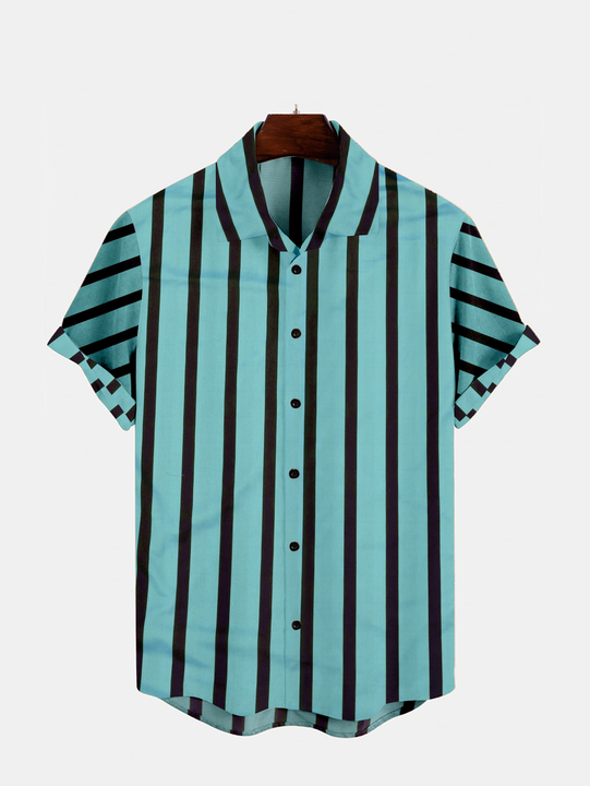 Men's Stripe Cotton Lycra Causal shirt  uploaded by 1 Place For All Fashion  on 10/5/2023