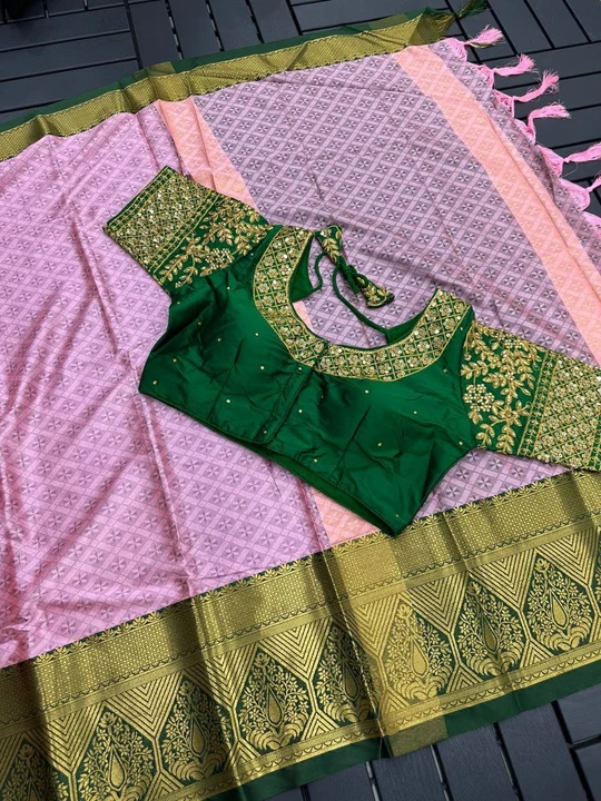 EXCLUSIVE NEW DESIGN SILK SAREE uploaded by business on 10/5/2023