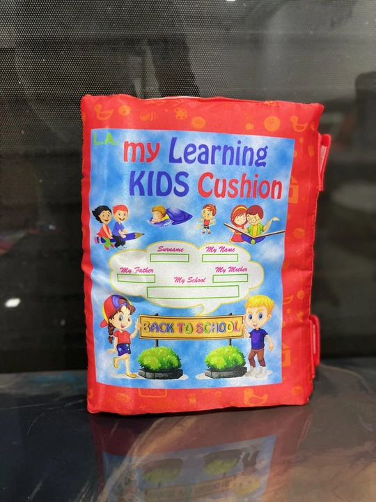 Kids educational velvet learning baby pillow cushion soft book uploaded by laxmi Art on 10/5/2023