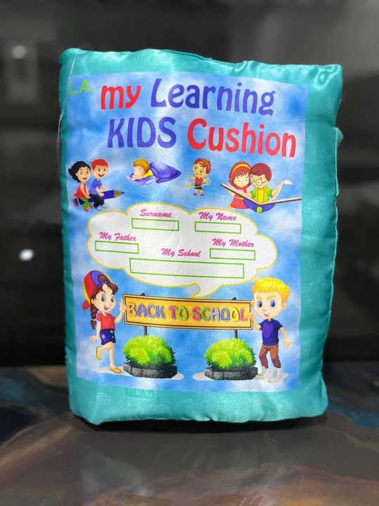 Kids educational velvet learning baby pillow cushion soft book uploaded by laxmi Art on 10/5/2023