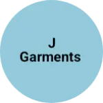 Business logo of J garments