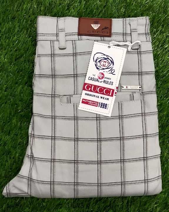 Post image Brand -GUCCI
Cotton Checker Trousers
Size-28,30,32,34
Colours- 5