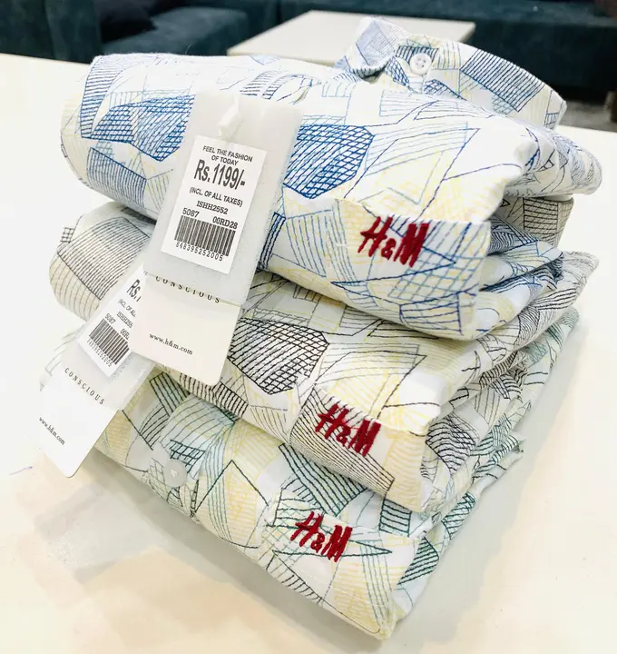 H&M SANGRARI PRINT 100% COTTON uploaded by ZEN FASHION on 10/5/2023