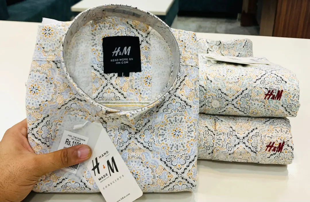 H&M COTTON PRINTED SHIRT uploaded by ZEN FASHION on 10/5/2023