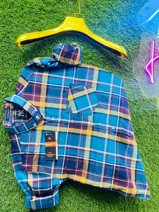 Pepper cotton check  uploaded by HARNOOR SHIRTS BY AB COLLECTION on 10/5/2023