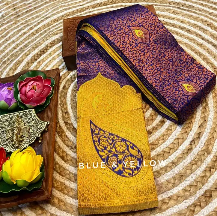 Copper zari silk saree uploaded by Kayilan Boutique on 10/5/2023
