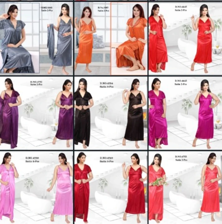 Women's wear 2 pcs night suit  uploaded by SAI KRIPA GARMENTS /9630647009 on 10/5/2023