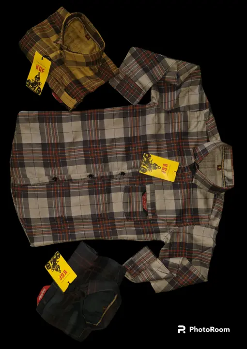 TWILL print check s uploaded by business on 10/5/2023