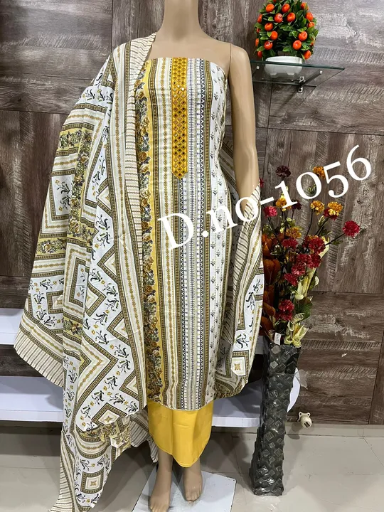 Exclusive Cotton Suit Lowest Price Direct From Wholesale Suit and Dress Material  uploaded by Zuberiya Global on 10/5/2023