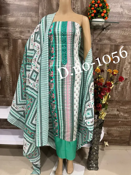 Exclusive Cotton Suit Lowest Price Direct From Wholesale Suit and Dress Material uploaded by Zuberiya Global on 10/5/2023