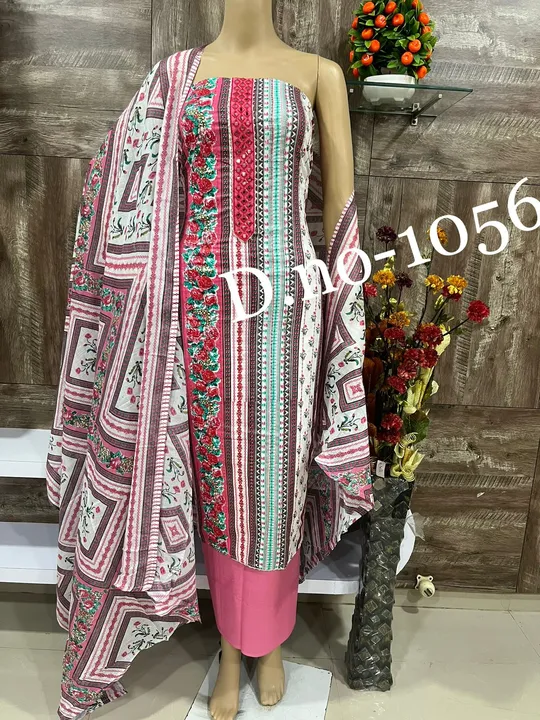 Exclusive Cotton Suit Lowest Price Direct From Wholesale Suit and Dress Material uploaded by Zuberiya Global on 10/5/2023