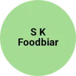 Business logo of S k foodbiar