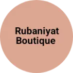 Business logo of Rubaniyat boutique