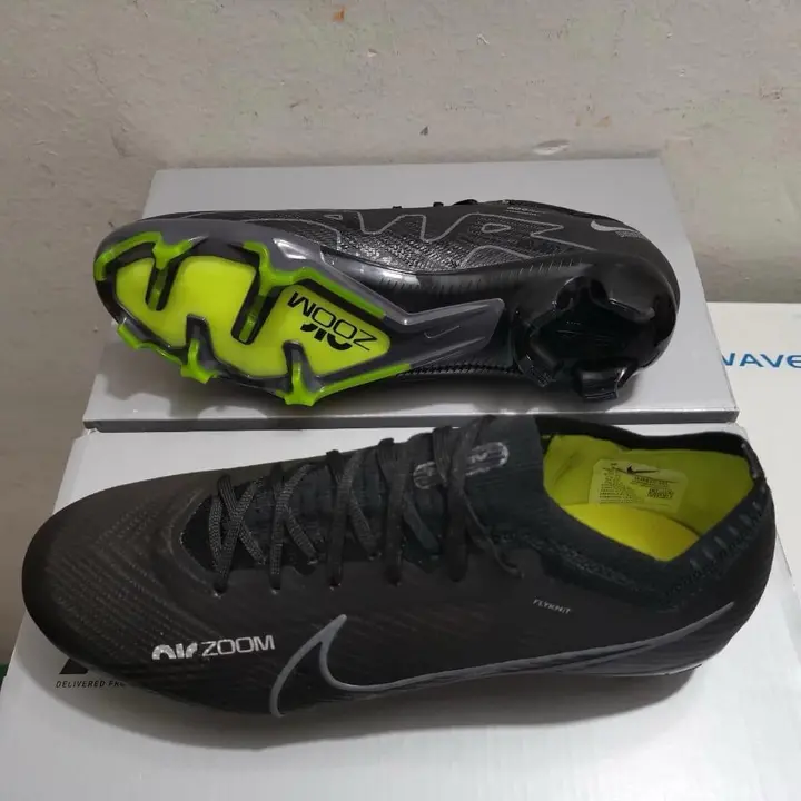 Branded football shoes uploaded by Jehovah sports wholesale on 10/6/2023