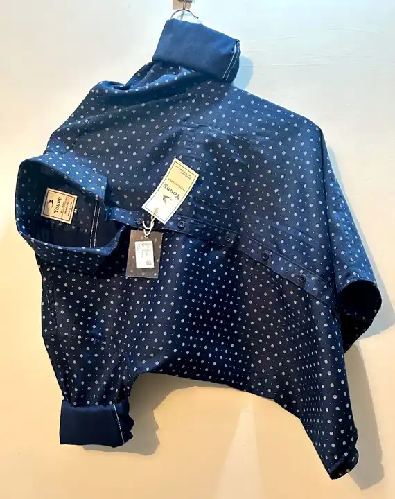 Men's dotted shirt  uploaded by Young Trends on 10/6/2023