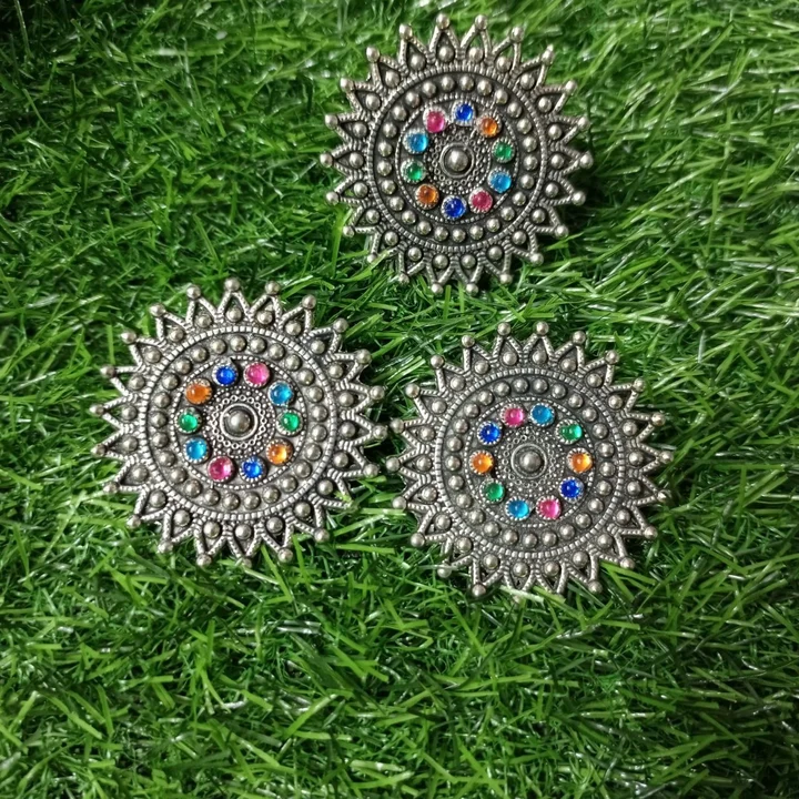Oxidised earrings  uploaded by TKJ Fashions on 10/6/2023
