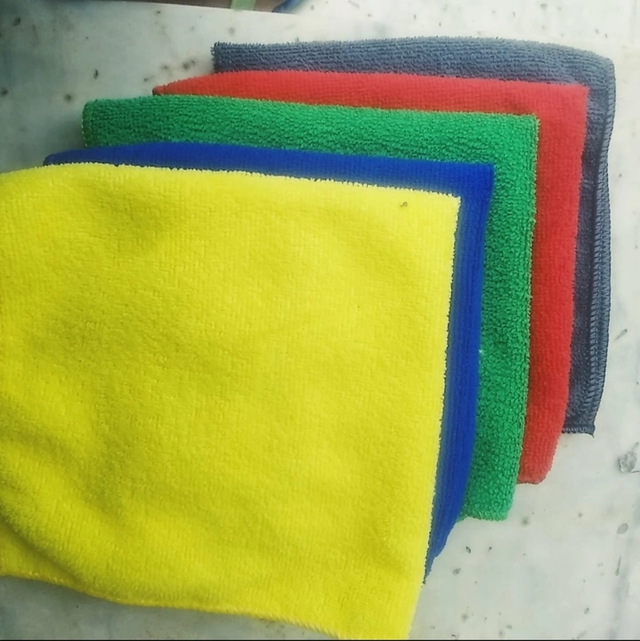 Hand towel microfiber 40*40 uploaded by Sanjay textiles on 10/6/2023