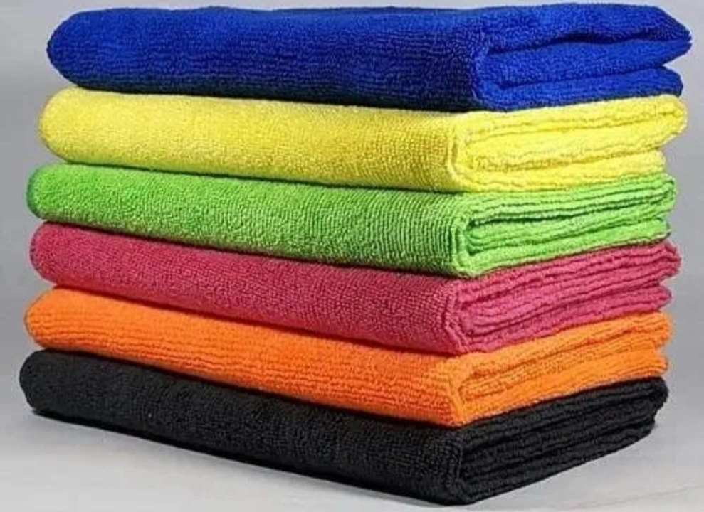 Hand towel microfiber 40*40 uploaded by Sanjay textiles on 10/6/2023