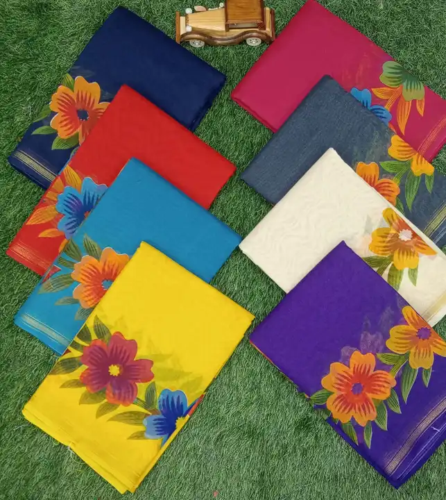 Ikkat cotton saree  uploaded by N K SAREES  on 10/6/2023