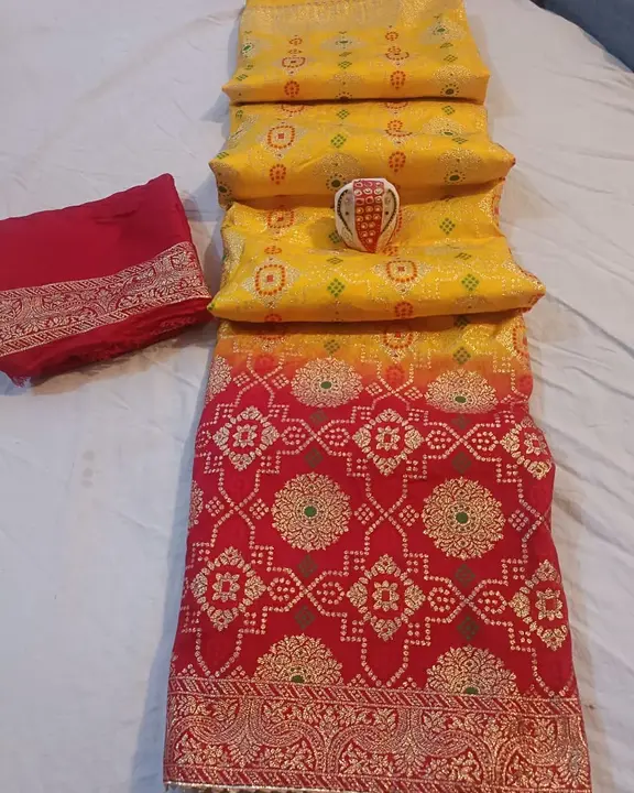 Product uploaded by Jaipuri wholesale gotta patti kurtis nd sarees on 10/6/2023