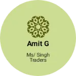 Business logo of Amit G