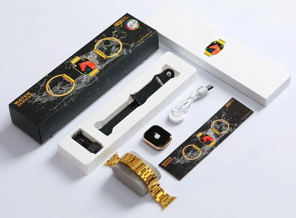 Series 9 gold watch  9136758923 uploaded by business on 10/6/2023