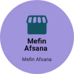 Business logo of Mefin afsana