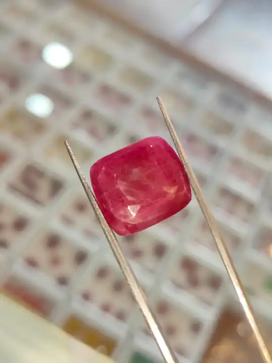 Natural Indian Ruby uploaded by BMZ GEMS on 10/6/2023