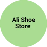 Business logo of ALI shoe store