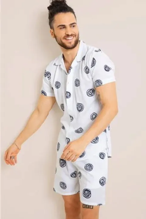 Men nightsuit co-ords set uploaded by SHUBHAMNX on 10/6/2023