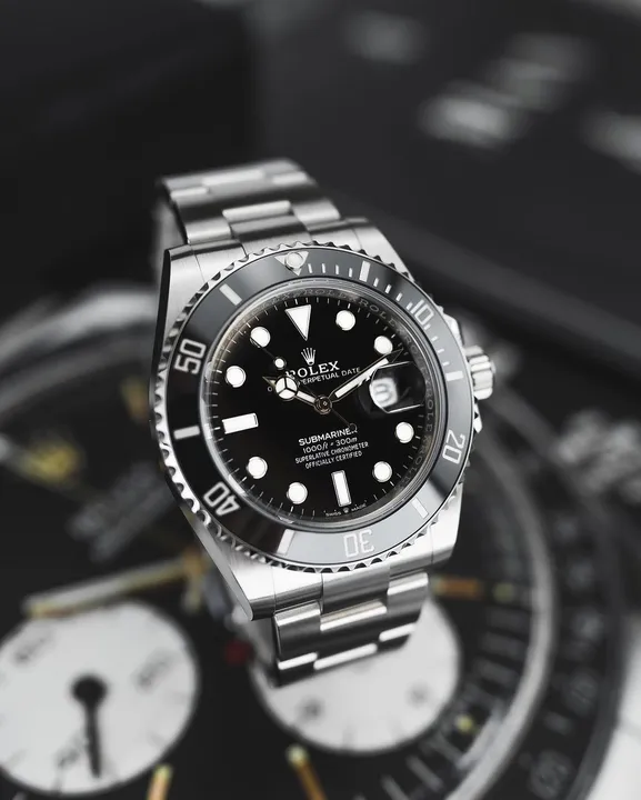 *ROLEX SUBMARINER SILVER BLACK. ✅✅* uploaded by business on 10/6/2023