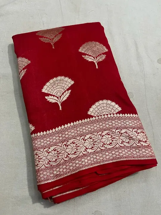 Pure Banarasi Handloom silk  uploaded by business on 10/6/2023