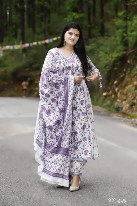 Cotton Kurti pent &Duptta  uploaded by business on 10/6/2023