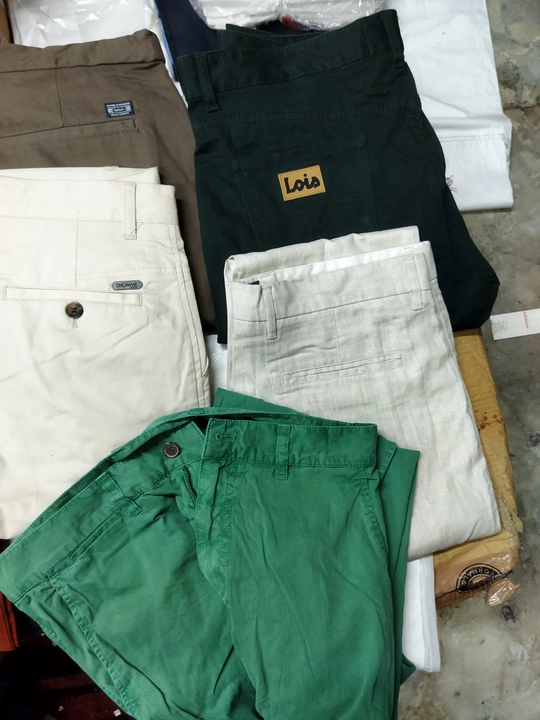 Post image Men's branded trousers lot available with us