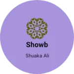 Business logo of Showb