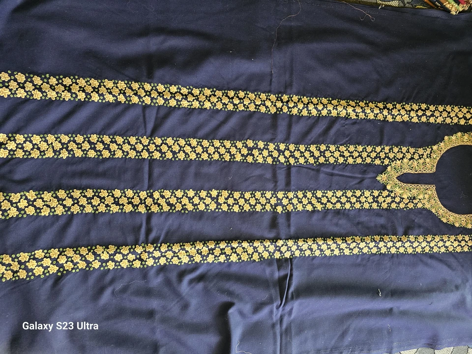 Suppan 2pc suit aari hand work  uploaded by business on 10/6/2023