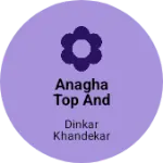 Business logo of Anagha top and saree caleksan