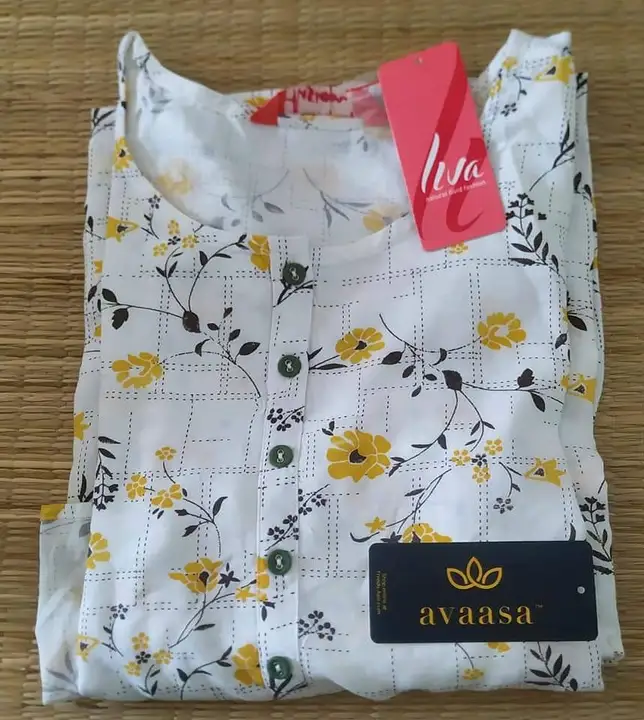 Avassa kurti uploaded by Prince garments on 10/7/2023