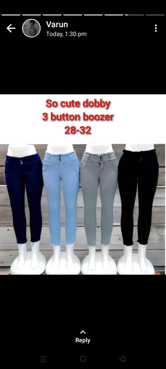 3 button jeans uploaded by business on 10/7/2023