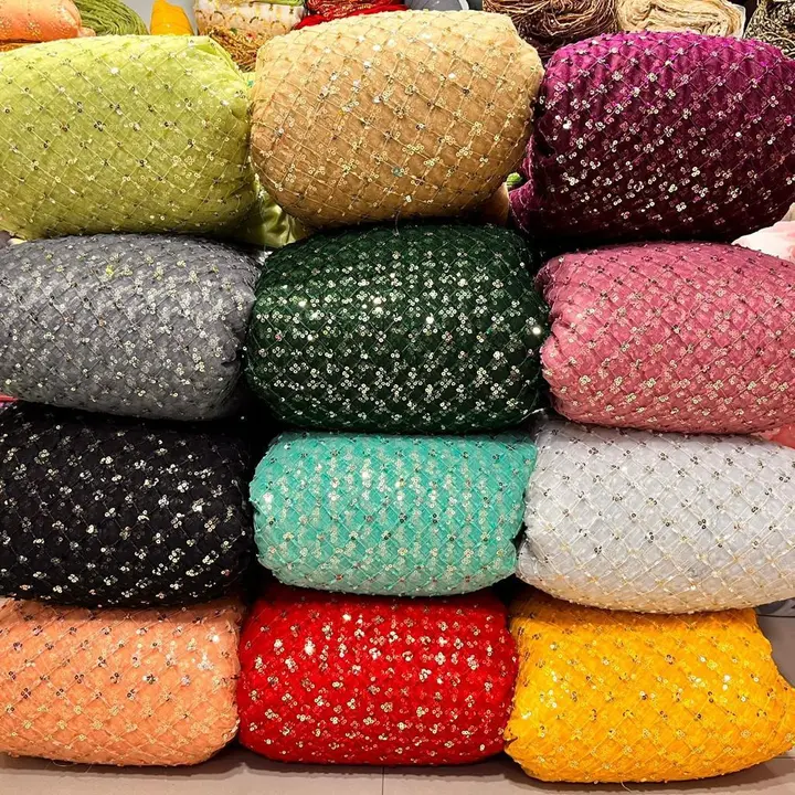 Net fabrics uploaded by Sidnaazz Collection on 10/7/2023