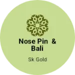 Business logo of NOSE PIN & BALI