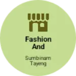 Business logo of Fashion and beauty