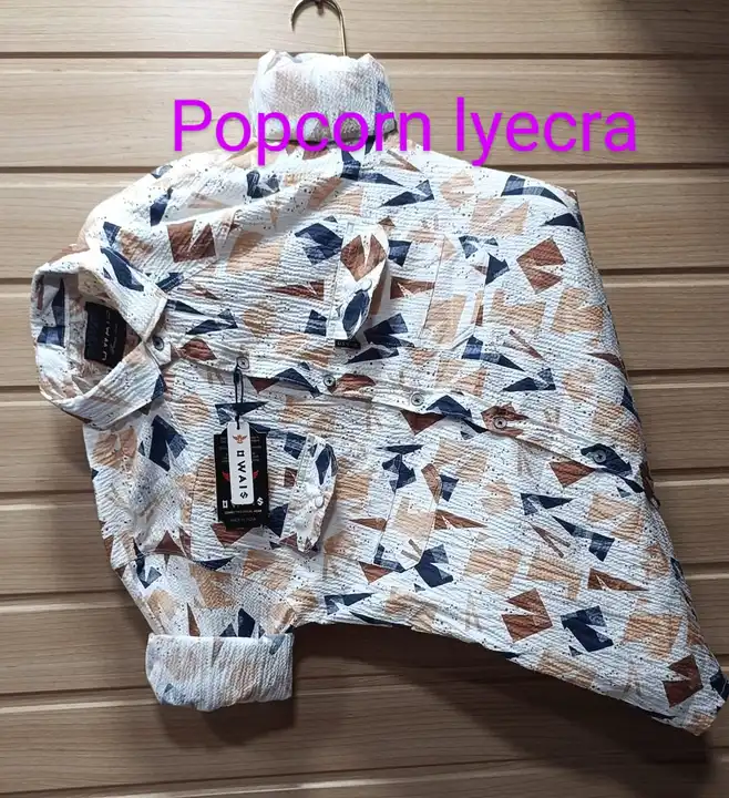 Popcorn 🍿 Lycra  uploaded by Faateh Export 📞 on 10/7/2023