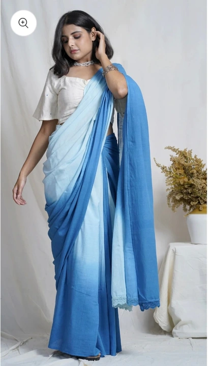 Ombré Dyed Handloom Saree  uploaded by Colorkari Dyeing on 10/7/2023