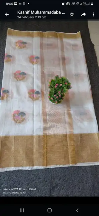 Kota pure silk saree 20p... discount  uploaded by business on 10/7/2023