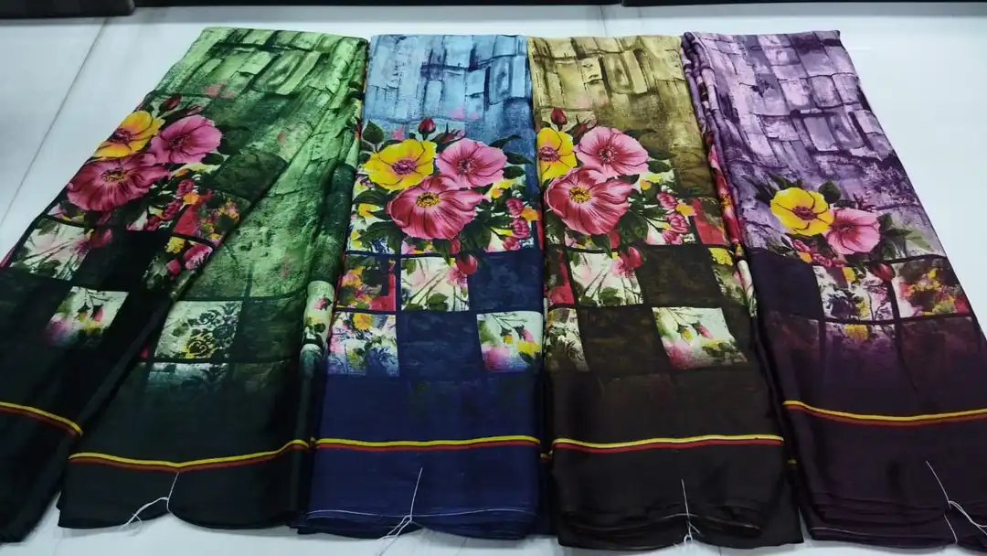 Crape silk uploaded by TEJAS SAREES on 10/7/2023