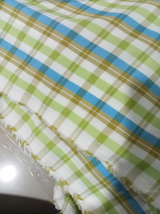 Shirting fabric checks  uploaded by Attri textile  on 10/7/2023