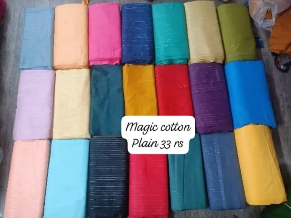 Kurta set fabric magic cotton jari, magic cotton plain  uploaded by Attri textile  on 10/7/2023