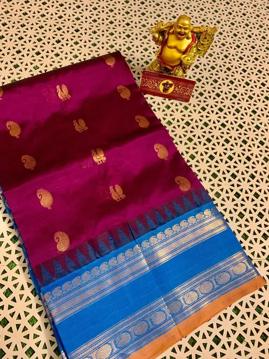 Pure handloom GADWALA pattu sarees uploaded by Sarees on 10/7/2023